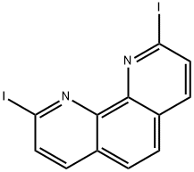 2,9-二碘-[1,10]菲罗啉 结构式