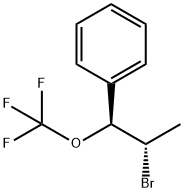 ((1S,2S)-2-bromo-1-(trifluoromethoxy)propyl)benzene 结构式