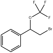 (2-bromo-1-(trifluoromethoxy)ethyl)benzene 结构式