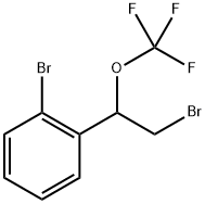 1-bromo-2-(2-bromo-1-(trifluoromethoxy)ethyl)benzene 结构式