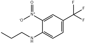 2-Nitro-N-propyl-4-(trifluoromethyl)aniline 结构式