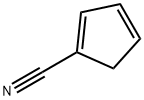 1,3-Cyclopentadiene-1-carbonitrile 结构式