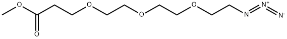 叠氮-三聚乙二醇-甲酯 结构式