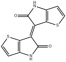 (E)-[6,6'-联噻吩并[3,2-B]吡咯亚基]-5,5'(4H,4'H)-二酮 结构式