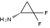 Cyclopropanamine, 2,2-difluoro-, (1R)- 结构式