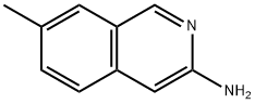 7-甲基异喹啉-3-胺 结构式