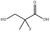 2-氟-3-羟基-2-甲基丙酸 结构式