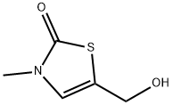 2(3H)-Thiazolone, 5-(hydroxymethyl)-3-methyl- 结构式