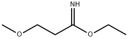 Propanimidic acid, 3-methoxy-, ethyl ester 结构式