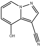 Pyrazolo[1,5-a]pyridine-3-carbonitrile, 4-hydroxy- 结构式