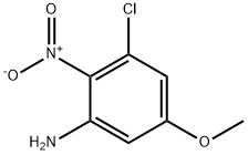 3-Chloro-5-methoxy-2-nitroaniline 结构式