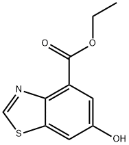 ethyl 6-hydroxy-1,3-benzothiazole-4-carboxylate 结构式