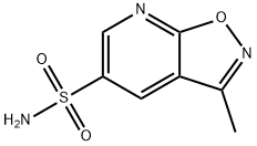 3-methyl-[1,2]oxazolo[5,4-b]pyridine-5-sulfonamide 结构式