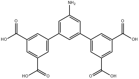 5-氨基-1,3-双(3,5-二羧基苯基)苯 结构式