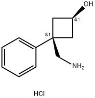 (1S,3s)-3-(aminomethyl)-3-phenylcyclobutan-1-olhydrochloride