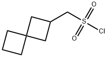 {spiro[3.3]heptan-2-yl}methanesulfonyl chloride 结构式