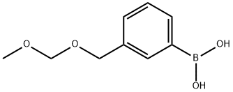 3-[(Methoxymethoxy)methyl]phenylboronic acid 结构式