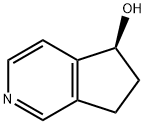 (S)-6,7-二氢-5H-环戊二烯并[C]吡啶-5-醇 结构式