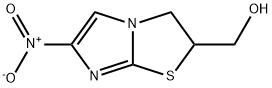 (6-硝基-2,3-二氢咪唑并[2,1-B]噻唑-2-基)甲醇 结构式