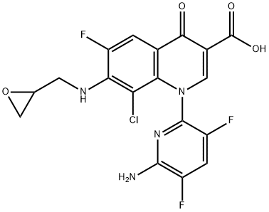 Delafloxacin Impurity 6 结构式