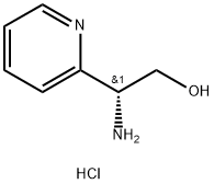 (2R)-2-AMINO-2-(2-PYRIDYL)ETHAN-1-OL 2HCL 结构式