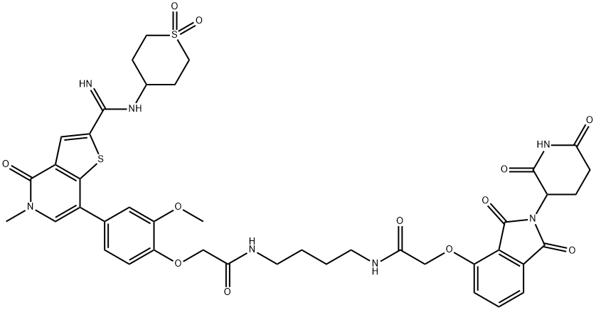 PROTAC BRD9 DEGRADER-1 结构式