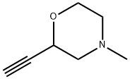 Morpholine, 2-ethynyl-4-methyl- 结构式