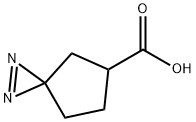 1,2-DIAZASPIRO[2.4]HEPT-1-ENE-5-CARBOXYLIC ACID 结构式