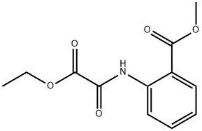 2-(Ethoxyoxalyl-amino)-benzoic acid methyl ester 结构式