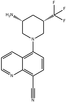 化合物ENPATORAN 结构式