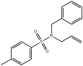 N-烯丙基对甲苯磺酰苄胺 结构式