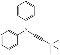 (trimethylsilyl)(diphenylphosphino)acetylene 结构式