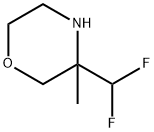 Morpholine, 3-(difluoromethyl)-3-methyl- 结构式