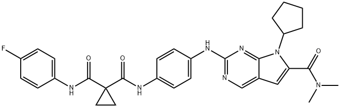 CDK9-IN-8 结构式