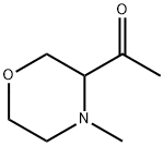 Ethanone, 1-(4-methyl-3-morpholinyl)- 结构式