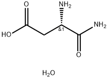 L-Aspartic α-amide hydrate 结构式