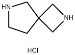 2,6-二氮杂螺[3.4]辛烷(盐酸盐) 结构式