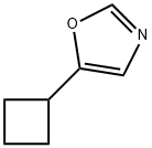 5-cyclobutyl-1,3-oxazole 结构式