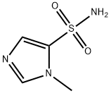 1-甲基1H咪唑-5-磺酰胺 结构式