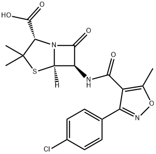 苯唑西林杂质3 结构式