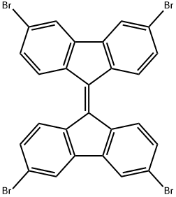 3,3',6,6'-四溴-9,9'-二芴亚基 结构式