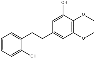 3,2'-Dihydroxy-4,5-dimethoxybibenzyl 结构式