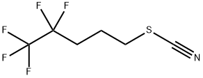 4,4,5,5,5-Pentafluoropentyl thiocyanate4,4,5,5,5-Pentafluoropentyl thiocyanate 结构式