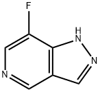 1H-Pyrazolo[4,3-c]pyridine, 7-fluoro- 结构式
