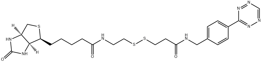 四嗪-二硫键-生物素 结构式