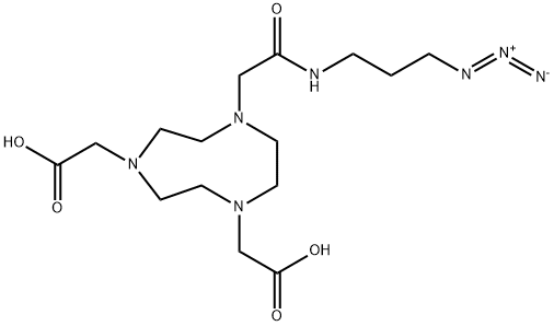 NO2A-Azide 结构式