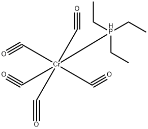 Chromium pentacarbonyl(triethylphosphine)- 结构式