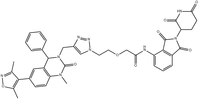 PROTAC BRD4 Degrader-1 结构式