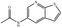Acetamide, N-thieno[2,3-b]pyridin-5-yl- 结构式