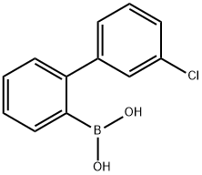 (3'-氯-[1,1'-联苯]-2-基)硼酸 结构式